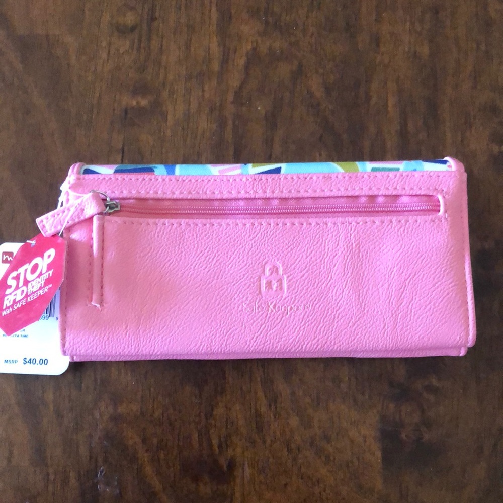 Mundi File Master Pink RFID Wallet - Picture 6 of 8